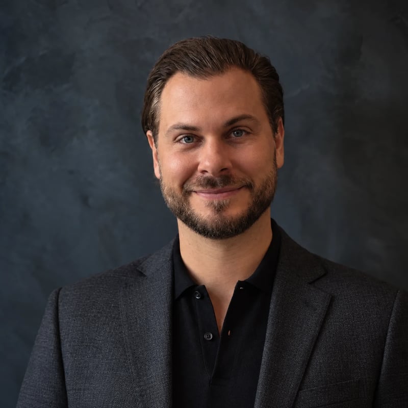 Porträtt av Niklas Bergwall